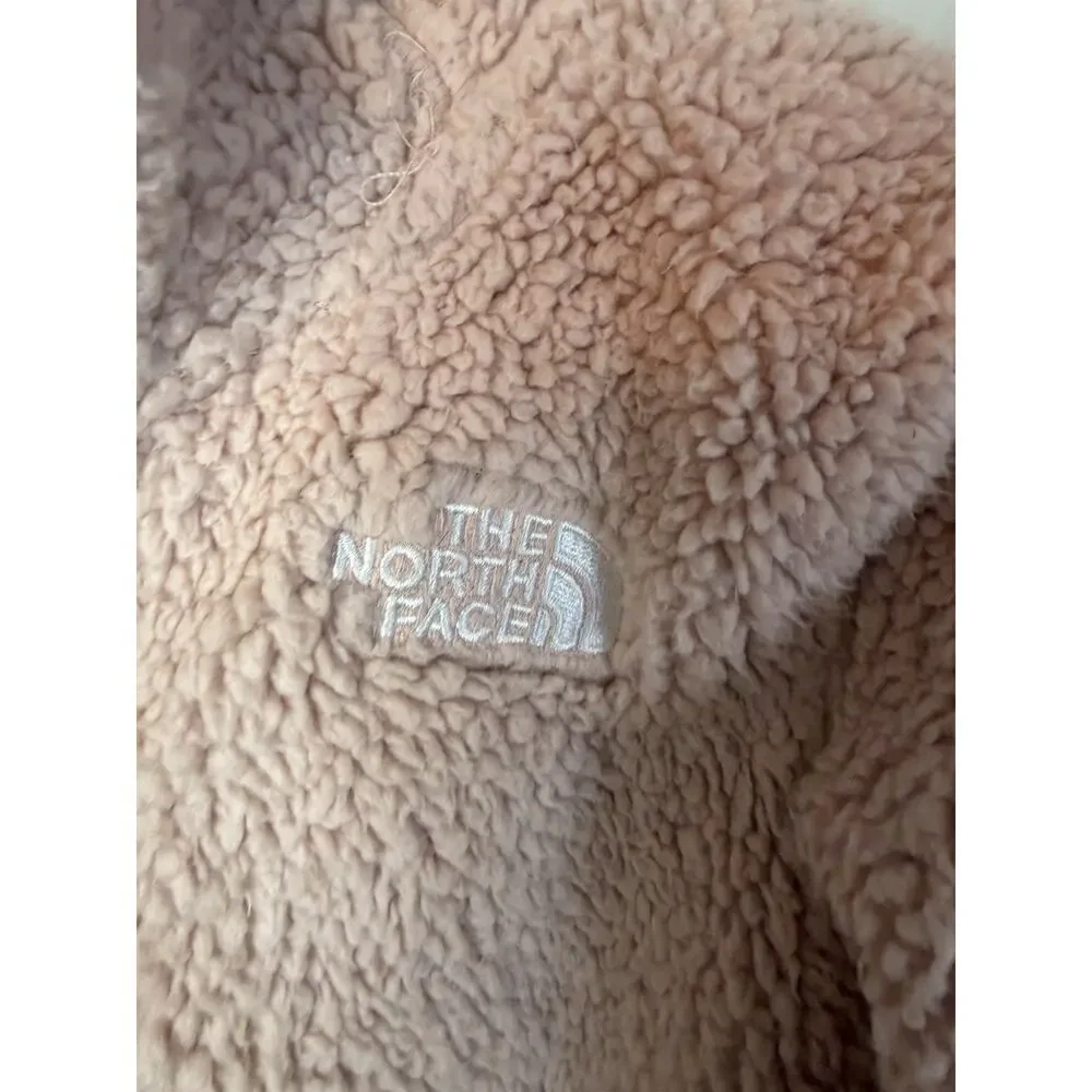 The North Face Baby Girls Hooded Campshire Bear Fleece Pink Jacket Size 12-18